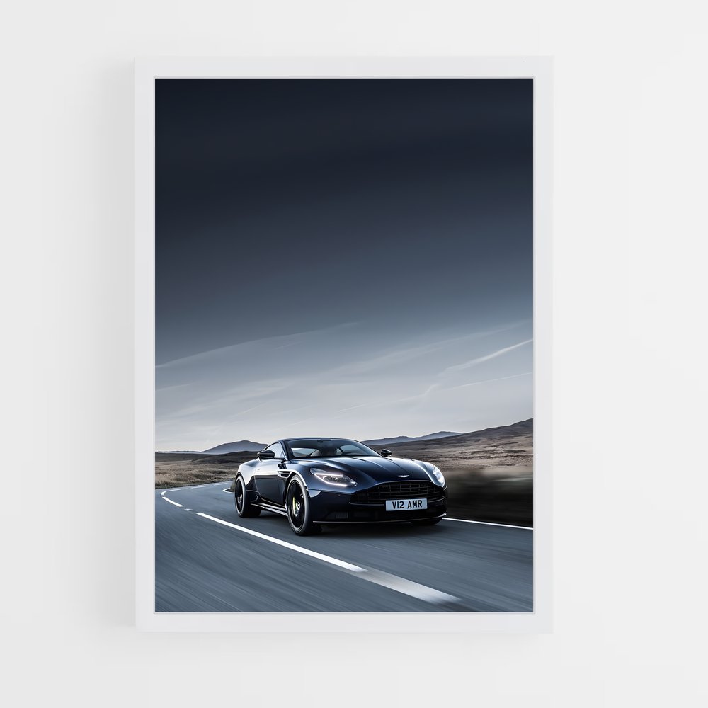 Poster DB11 AMR Legend – affiche Aston Martin (vue 3)